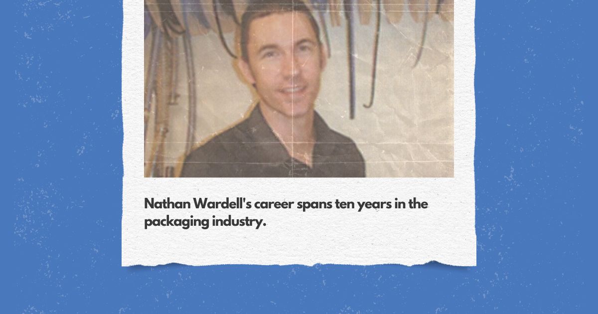 Photo of Nathan, Packserv's founder, celebrating the company's first anniversary, symbolizing growth and success in the equipment rental industry.