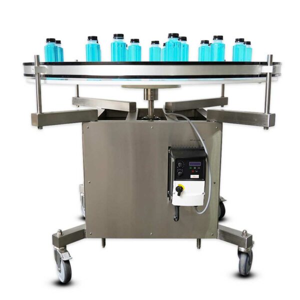 Maximize the efficiency of your packaging line with the PAT-8 Accumulation Outfeed Table from Packserv. Perfect for industries like food, beverage, and pharmaceuticals, this robust table ensures smooth accumulation and outfeed of products, preventing bottlenecks and optimizing overall workflow. An essential component for any automated packaging system, the PAT-8 provides reliable and streamlined production processes.