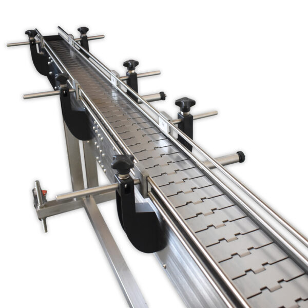 3.6m Stainless Steel Slat Conveyor - Image 5