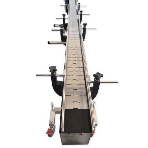 4.8m Stainless Steel Slat Conveyor - Image 5
