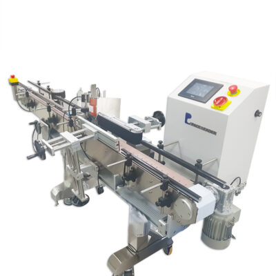 Automatic Wrap Around Labeller Tapered Containers (PL-501D-TC).