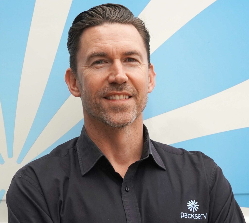 Nathan Wardell, managing director of Packserv.
