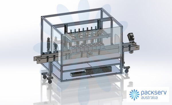 Packserv Australia PFM-8C-TL Liquid Filler.
