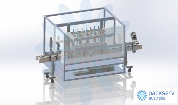 Packserv Australia PFM-8C-TL Liquid Filler.