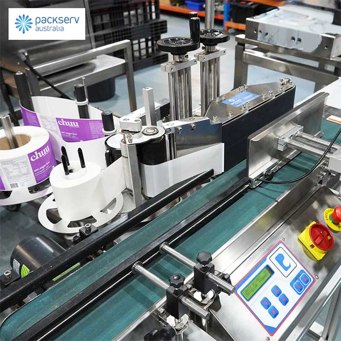 Chuu Nutrition using Packserv rental machinery to determine suitability for their production needs.