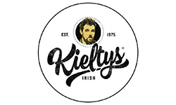 Kielty’s Irish Sauces logo featuring a traditional Celtic design.